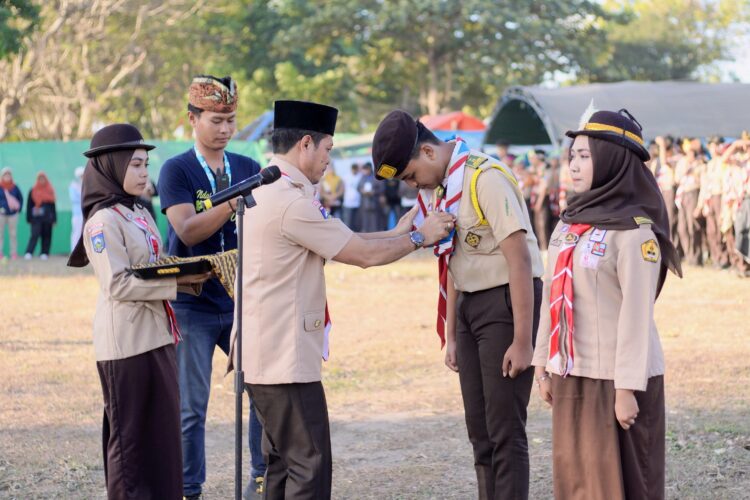 Kemah Budaya Pramuka Warnai Rangkaian Festival Lakey, Bupati Sampaikan Hal Ini