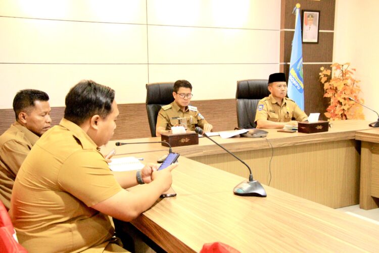 Rakor Penanggulangan Inflasi Daerah, Bupati Dompu Pastikan Stok-Harga Bapok Terkendali