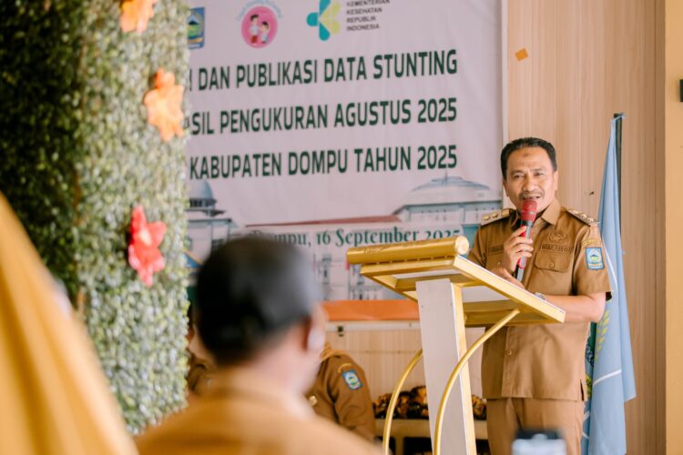Diseminasi dan Publikasi Data Stunting, Upaya Selamatkan Aset Bangsa dari Dompu
