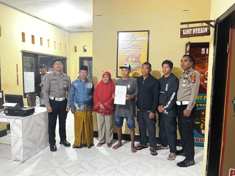 Terapkan Restoratif Justice, Polsek Pajo Damaikan Korban-Pelaku Kecelakaan
