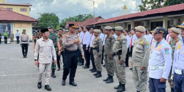 Gelar Pasukan Operasi Ketupat Rinjani 2026, TNI-Polri, Forkopimda Siap Amankan Idul Fitri di Dompu