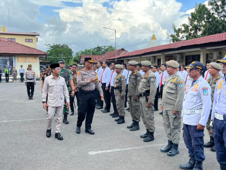 Gelar Pasukan Operasi Ketupat Rinjani 2026, TNI-Polri, Forkopimda Siap Amankan Idul Fitri di Dompu