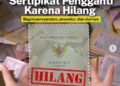 Begini Cara Urus Sertifikat yang Hilang Untuk Dapat Pengganti
