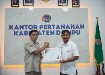 BPN Dompu Raih Anugerah CMS Terbaik Tahun 2026