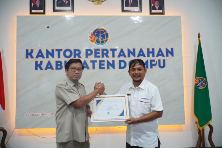 BPN Dompu Raih Anugerah CMS Terbaik Tahun 2026