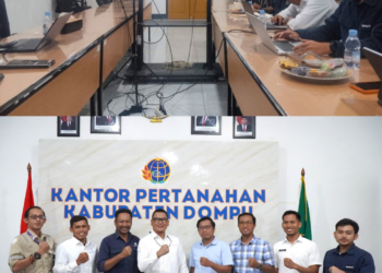 BPN Dompu Jalin Koordinasi dengan PT STM, Bahas Soal Penggunaan Ruang