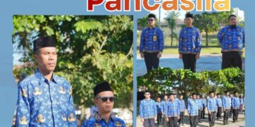 BPN Dompu Gelar Upacara Hari Pancasila