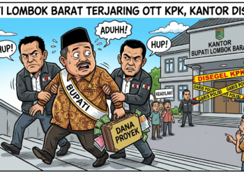 Bupati Lombok Barat Terjaring OTT KPK