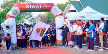 Bupati Dompu Lepas Peserta Tambora Jungle Run 2026, Promosikan Destinasi Wisata Alam