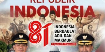 Bagian Umum Sekretariat Daerah (Setda) Dompu Mengucapakan Dirgahayu Republik Indonesia ke 81