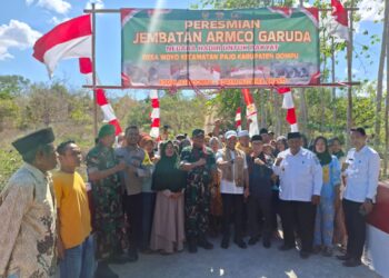 Permudah Akses-Perkuat Ekonomi Warga, Dua Jembatan Armco Garuda di Desa Woko Resmi Digunakan