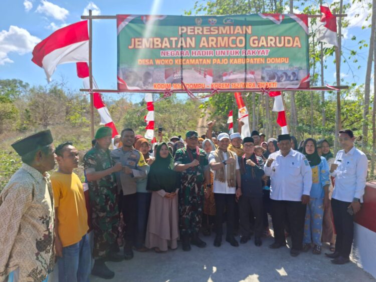 Permudah Akses-Perkuat Ekonomi Warga, Dua Jembatan Armco Garuda di Desa Woko Resmi Digunakan