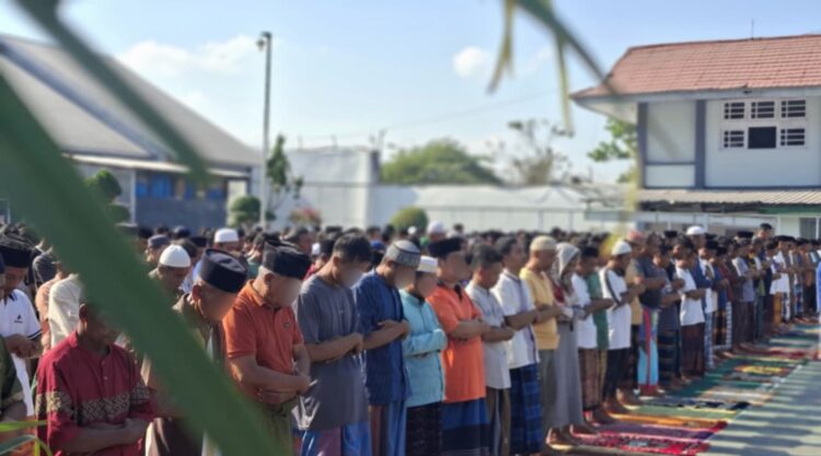 Napi Lapas Dompu Gelar Sholat Istisqa -Do’a Minta Hujan