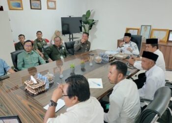 Bupati Dompu Terima Audiensi Kepala Balai Taman Nasional Tambora