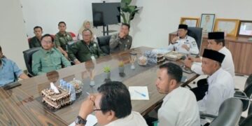 Bupati Dompu Terima Audiensi Kepala Balai Taman Nasional Tambora